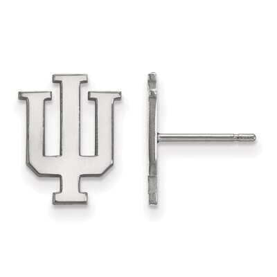 Indiana University Small Post Earring Sterling Silver SS009IU, MPN: SS009IU, 886774686028
