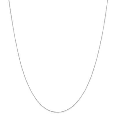 White .42mm Gold Carded Curb Chain 13 Inch 14k Gold 6CW-13, MPN: 6CW-13, 883957165790