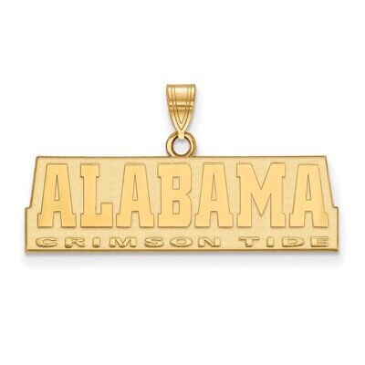 University of Alabama Small Pendant 14k Yellow Gold 4Y077UAL, MPN: 4Y077UAL, 886774888415