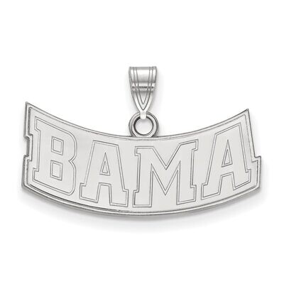 University of Alabama Small Pendant 14k White Gold 4W072UAL, MPN: 4W072UAL, 886774854205