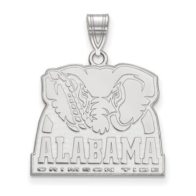 University of Alabama Large Pendant 10k White Gold 1W063UAL, MPN: 1W063UAL, 886774791821