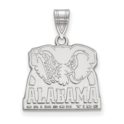 University of Alabama Medium Pendant 10k White Gold 1W062UAL, MPN: 1W062UAL, 886774791661