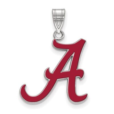 University of Alabama Large Enamel Pendant Sterling Silver SS032UAL, MPN: SS032UAL, 886774703329