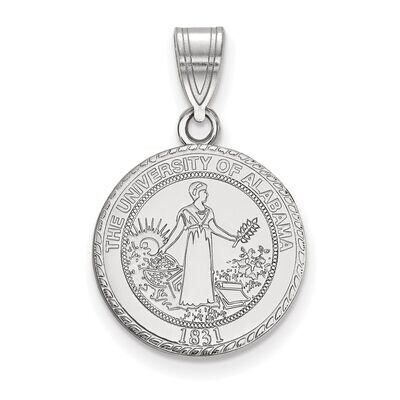 University of Alabama Medium Crest Pendant Sterling Silver SS078UAL, MPN: SS078UAL, 886774703077