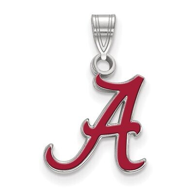 University of Alabama Small Enamel Pendant Sterling Silver SS031UAL, MPN: SS031UAL, 886774703039