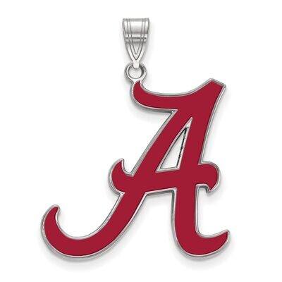 University of Alabama Extra Large Enamel Pendant Sterling Silver SS089UAL, MPN: SS089UAL, 886774703…