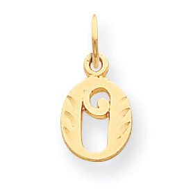 Initial O Charm 14k Gold C565O, MPN: C565O, 886774090900