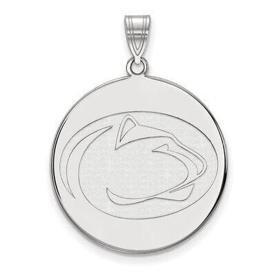 Penn State University x-Large Disc Pendant 10k White Gold 1W036PSU, MPN: 1W036PSU, 886774786247