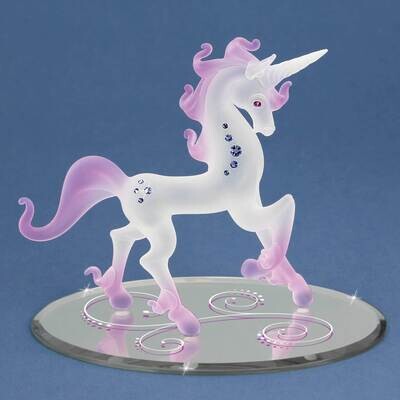 Magical Unicorn Glass Figurine GM21691, MPN: GM21691, 708873042317