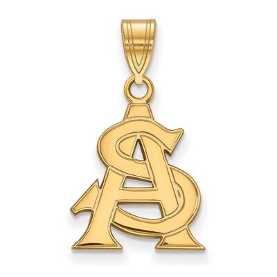 Arizona State University Medium Pendant Gold-plated Silver GP026AZS, MPN: GP026AZS, 886774929439