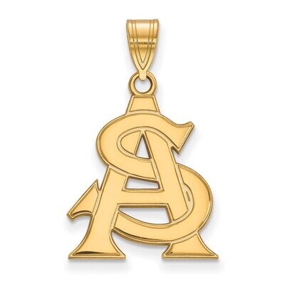 Arizona State University Large Pendant Gold-plated Silver GP027AZS, MPN: GP027AZS, 886774930527