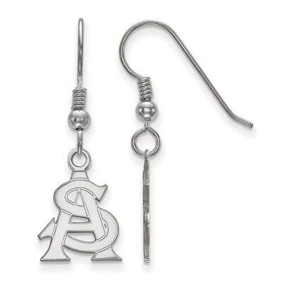 Arizona State University Small Dangle Earring Wire Sterling Silver SS029AZS, MPN: SS029AZS, 8867746…