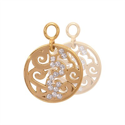 Nikki Lissoni Baroque 2 Pieces Gold-Plated 14mm Earrings EAC2013G, MPN: EAC2013G, 8718627465202