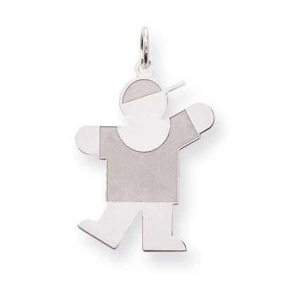 Kiss Kid Charm Sterling Silver XK1216SS, MPN: XK1216SS, 883957858975