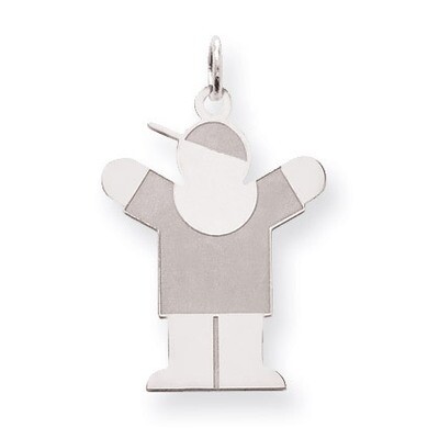 Love Kid Charm Sterling Silver XK1218SS, MPN: XK1218SS, 883957858999