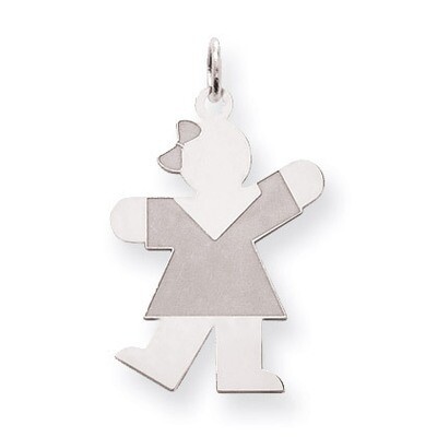 Kiss Kid Charm Sterling Silver XK1221SS, MPN: XK1221SS, 883957415307