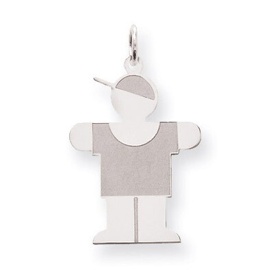 Hugs Kid Charm Sterling Silver XK1215SS, MPN: XK1215SS, 883957470702