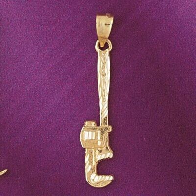 Dazzlers Jewelry Ranch Pendant Necklace Charm Bracelet in Yellow, White or Rose Gold 6640, MPN: DZ-…