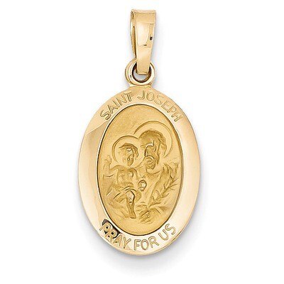 Saint Joseph Medal Charm 14k Gold M1501, MPN: M1501, 883957597140