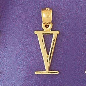 Dazzlers Jewelry Roman Number 5 Pendant Necklace Charm Bracelet in Yellow, White or Rose Gold 95465…