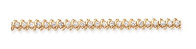 3.3mm Diamond Tennis Bracelet Mounting 14k Gold X2006, MPN: X2006, 883957194752