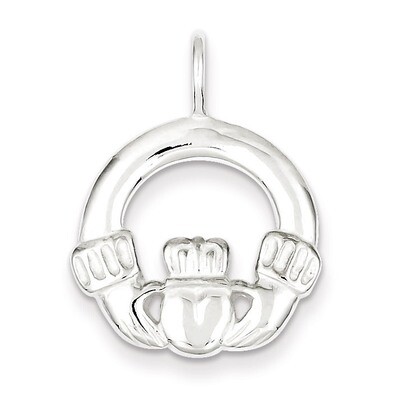 Claddagh Charm Sterling Silver QC2006, MPN: QC2006, 883957849706