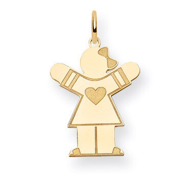 Kid Charm 14k Gold XK1151Y, MPN: XK1151Y, 883957377124