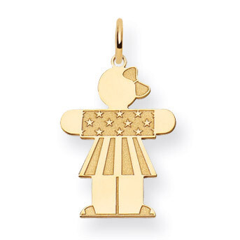 Kid Charm 14k Gold XK1123Y, MPN: XK1123Y, 883957377063