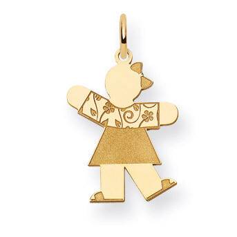 Kid Charm 14k Gold XK1119Y, MPN: XK1119Y, 883957377056