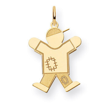 Kid Charm 14k Gold XK1121Y, MPN: XK1121Y, 883957470443