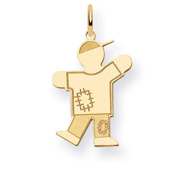 Kid Charm 14k Gold XK1118Y, MPN: XK1118Y, 883957377049