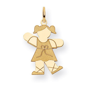 Kid Charm 14k Gold XK1117Y, MPN: XK1117Y, 883957446035