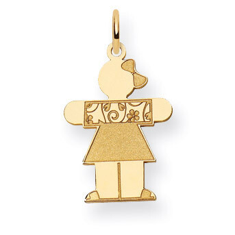 Kid Charm 14k Gold XK1116Y, MPN: XK1116Y, 883957415130