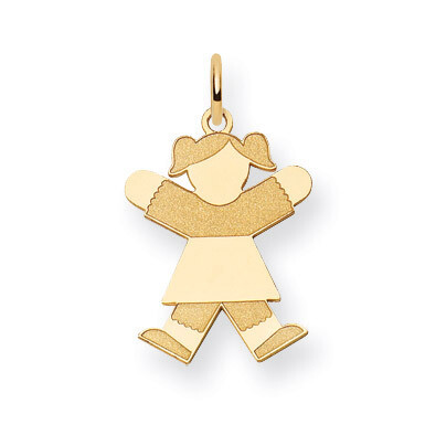 Kid Charm 14k Gold XK1109Y, MPN: XK1109Y, 883957377025