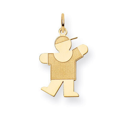 Kid Charm 14k Gold XK1092Y, MPN: XK1092Y, 883957470269