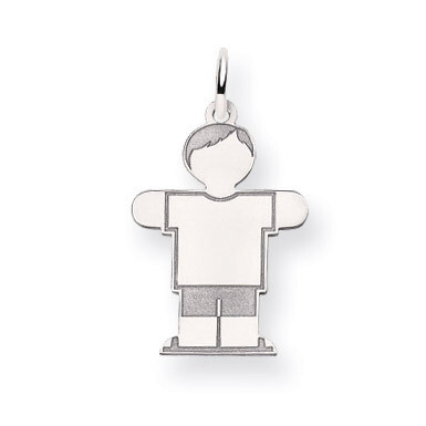 Kid Charm 14k White Gold XK1111W, MPN: XK1111W, 883957484983