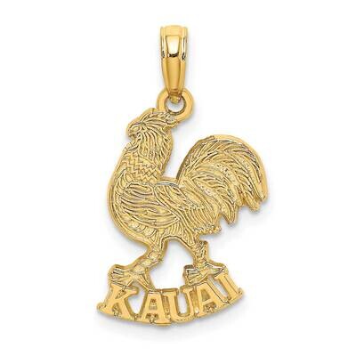 Kauai Under Rooster Charm 14k Gold K6430, MPN: K6430, 637218000135