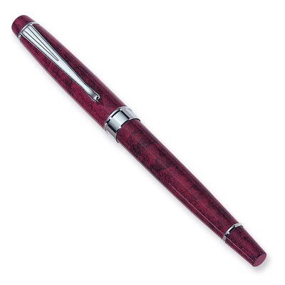 Charles Hubert Red Marbleized Rollerball Pen GL3234, MPN: GL3234, 811233014753