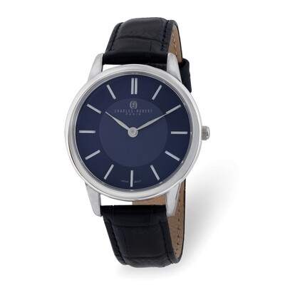 Charles Hubert Mens Stainless Steel Blue Dial Watch  XWA6068, MPN: XWA6068, 848870008852