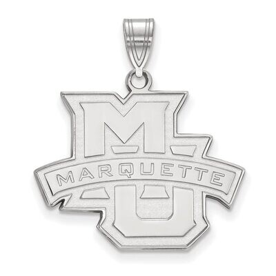 Marquette University Large Pendant Sterling Silver SS004MAR, MPN: SS004MAR, 886774689104