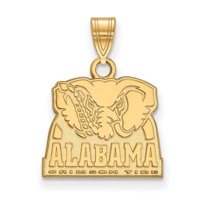 University of Alabama Small Pendant 14k Yellow Gold 4Y061UAL, MPN: 4Y061UAL, 886774885964