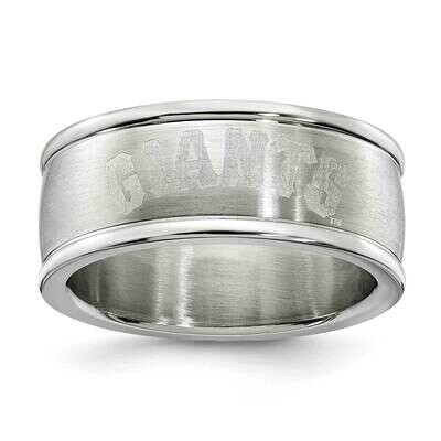 San Fran Giants Logo Band Ring Sz6 Stainless Steel GIT035-SZ6, MPN: GIT035, 634401830784