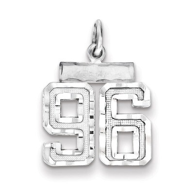 #96 Charm Sterling Silver Small QSN96, MPN: QSN96, 883957121871