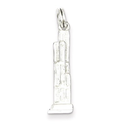 Sears Tower Building Charm Sterling Silver QC5054, MPN: QC5054, 723252214628
