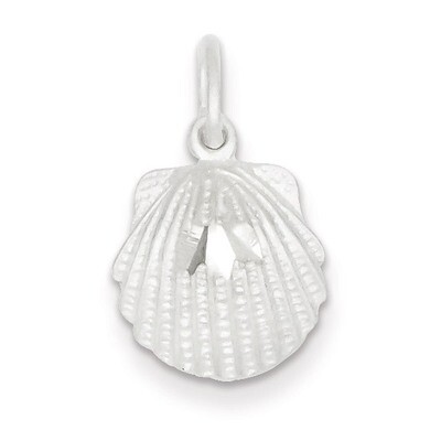 Shell Charm Sterling Silver QC1650, MPN: QC1650, 883957977218