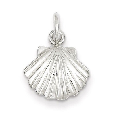 Shell Charm Sterling Silver QC2524, MPN: QC2524, 883957977263