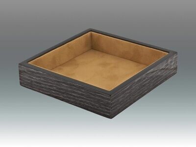 Tizo 7 x 7 Inch Square Wooden Valet Tray - Grey, MPN: NC707BATY,