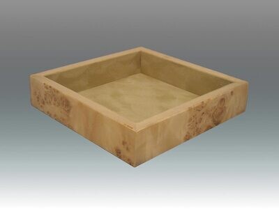 Tizo 7 x 7 Inch Square Wooden Valet Tray - Cream, MPN: NC707TATY,