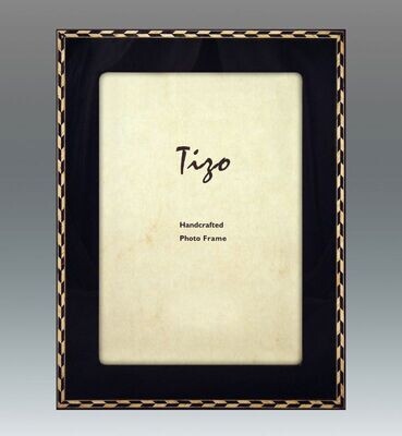 Tizo Roads 4 x 6 Inch Wood Picture Frame - Black, MPN: NC422BK-46,