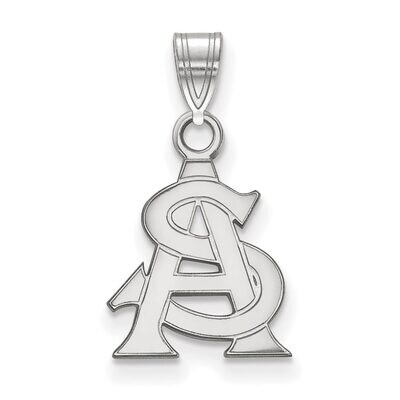Arizona State University Small Pendant 14k White Gold 4W025AZS, MPN: 4W025AZS, 886774844213